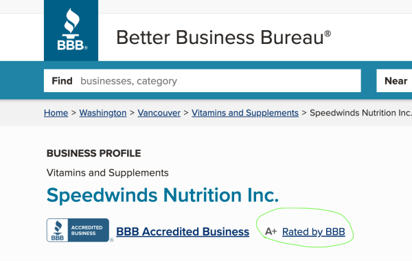 Procerin BBB Rating